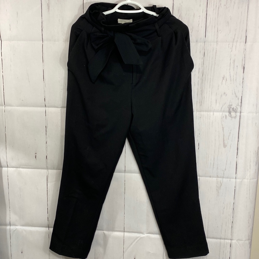 94. H&M black business high rise pants size 8
